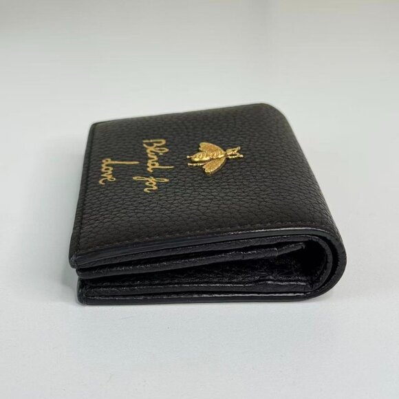 Gucci Black Bees Wallet - Picture 3 of 8